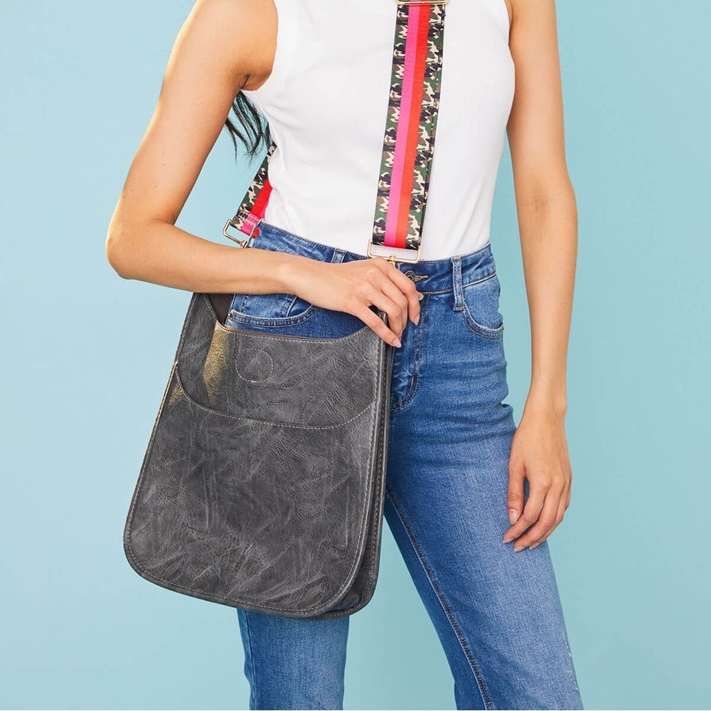 Social Threads Vegan Messenger Bag
